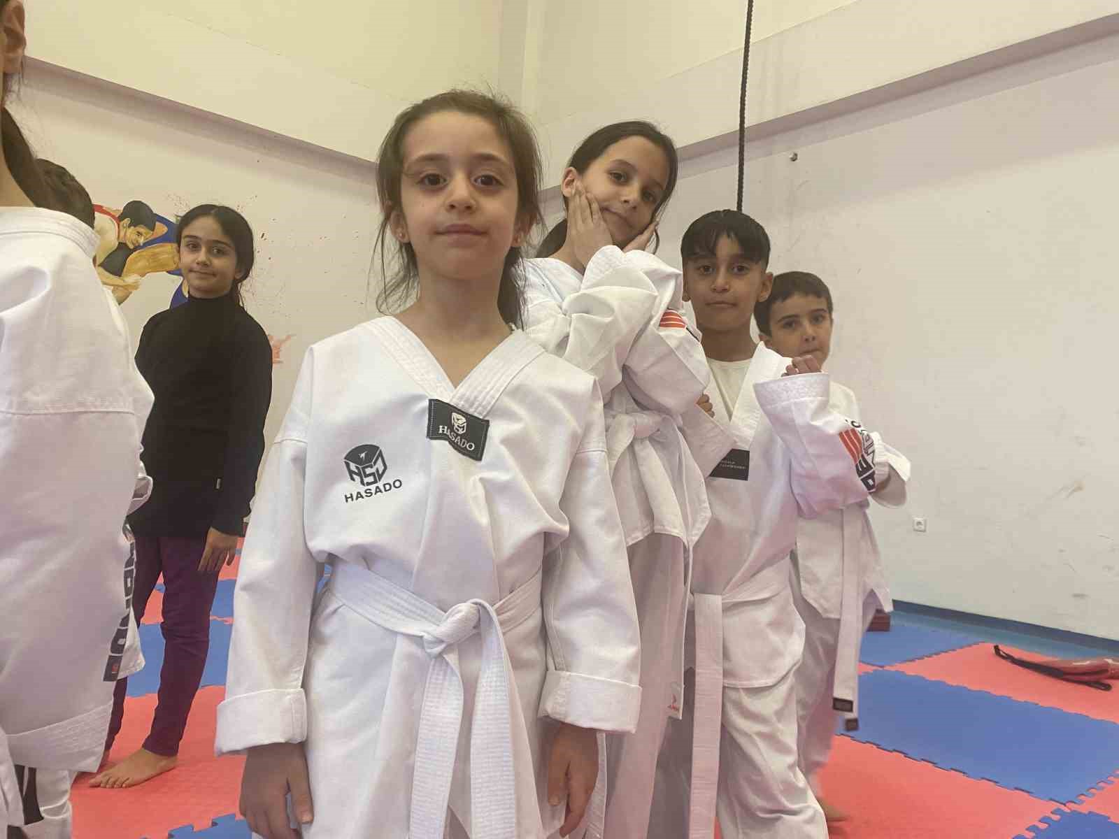 Ağrı’da taekwondo çalışmaları geleceğin sporcularını yetiştiriyor