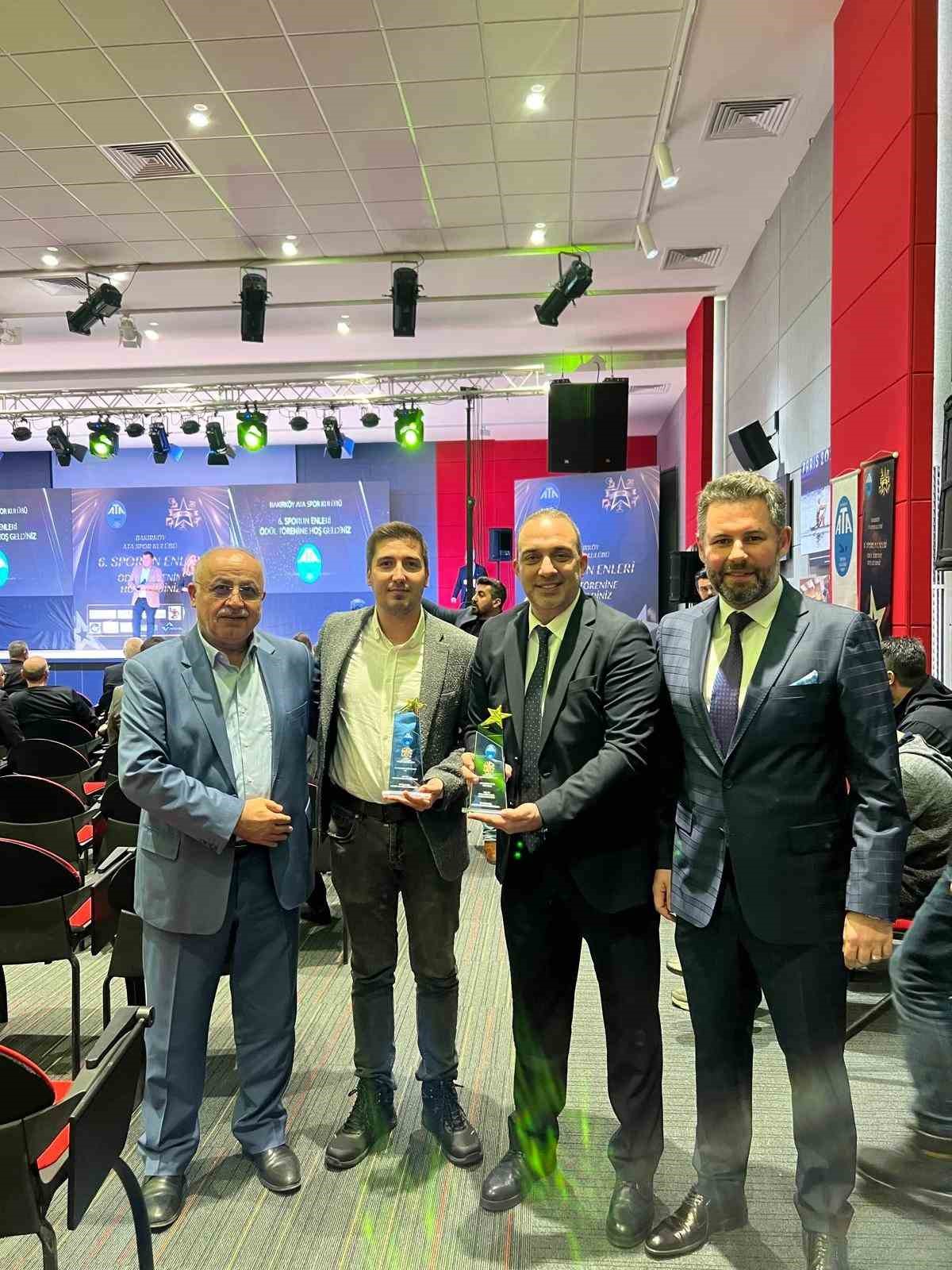 Bakırköy Ata Spor Kulübü’nden İhlas Medya’ya 2 ödül