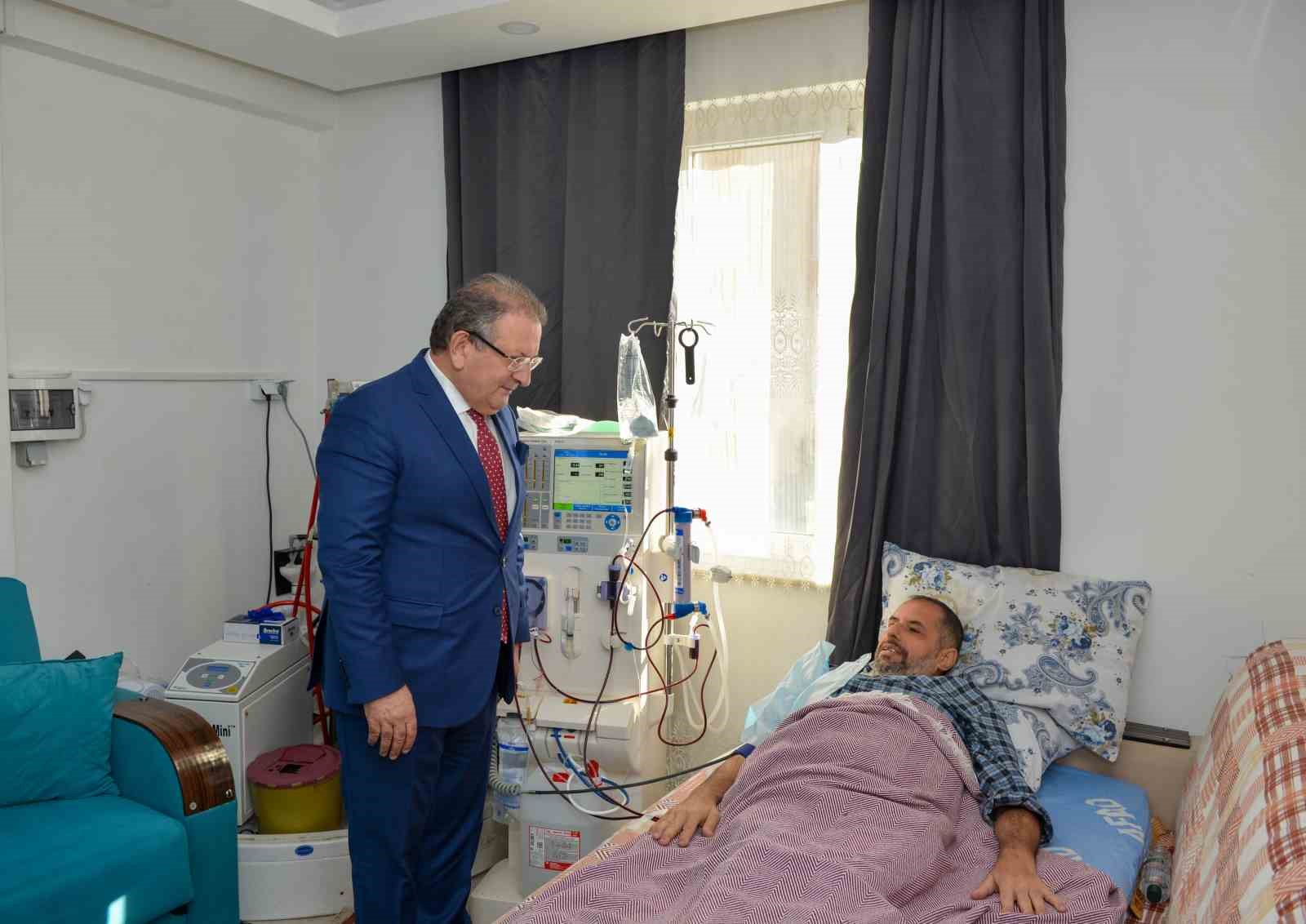 Antalya’da evde diyaliz uygulaması