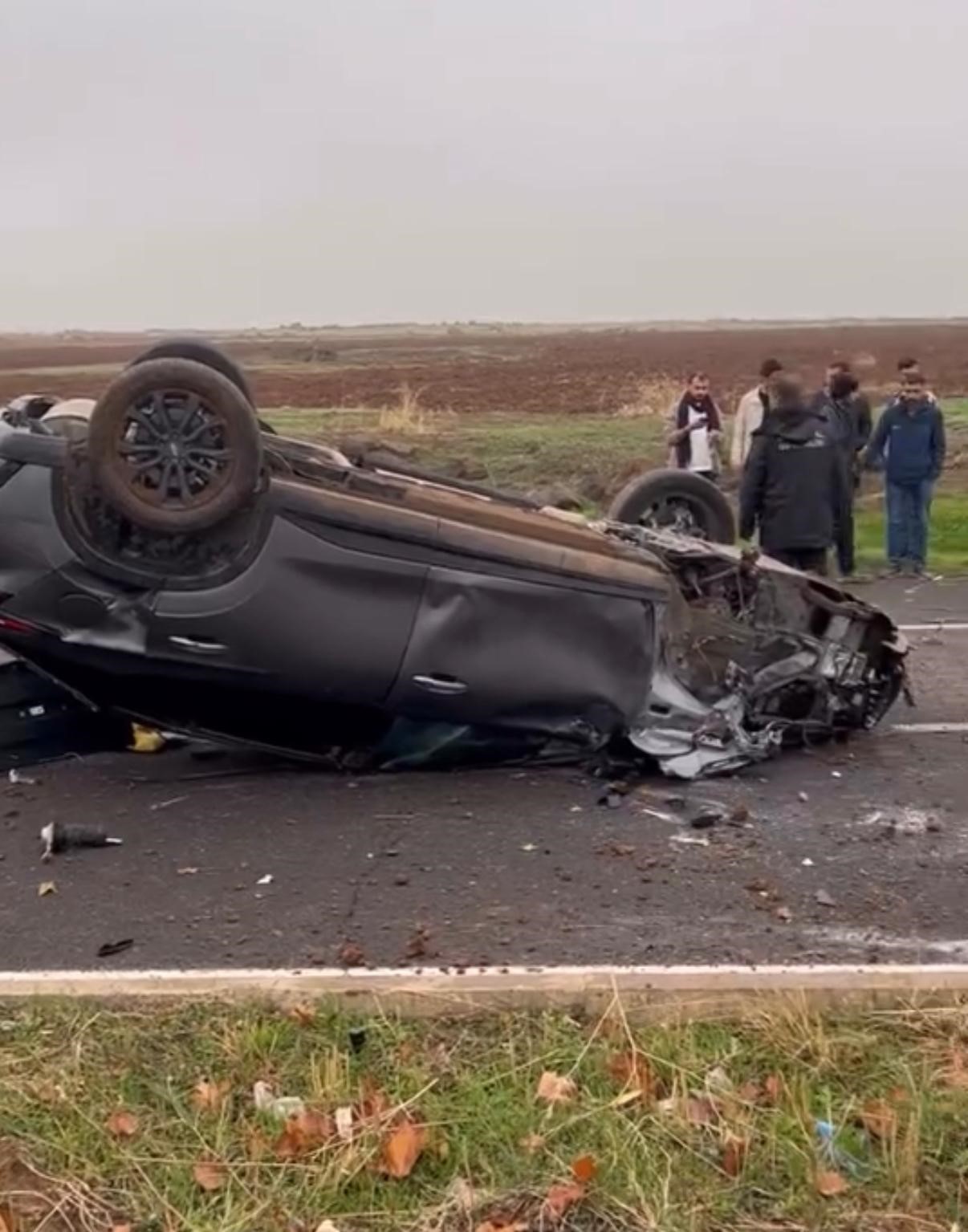 Diyarbakır’da otomobil takla attı: 1 yaralı