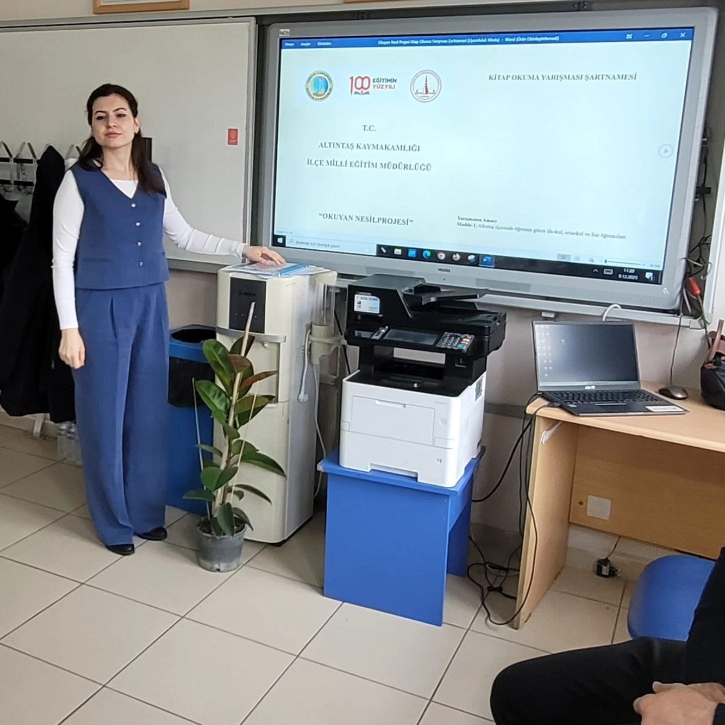 Altıntaş’ta "Okuyan Nesil" projesi tanıtıldı