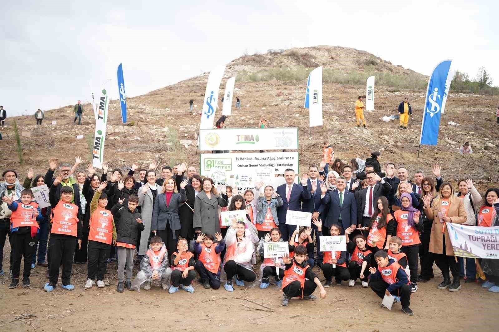 "81 İlde 81 Orman" projesi Adana ile devam ediyor