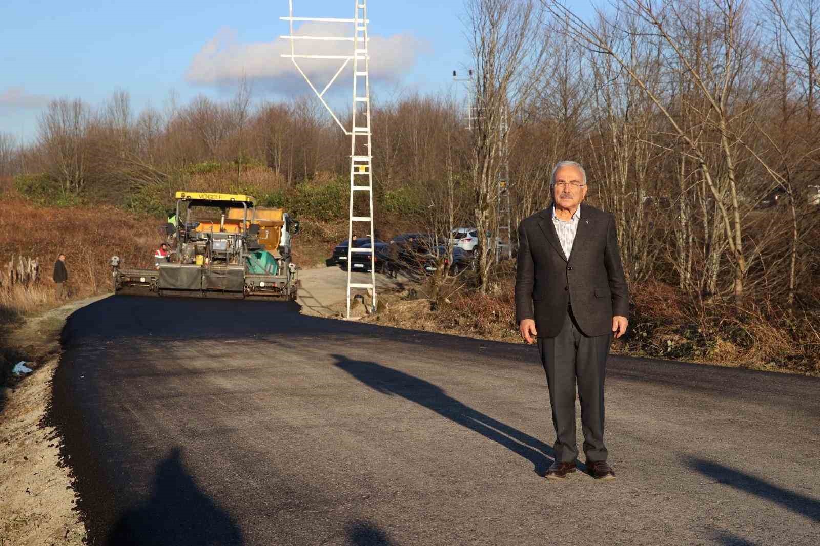 Ordu’da 6,5 yılda 2 bin 600 km yol asfalt ve betonlandı