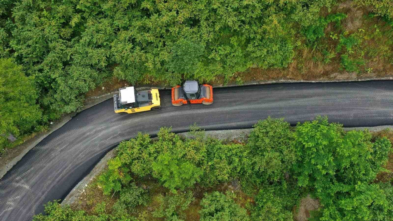 Ordu’da 6,5 yılda 2 bin 600 km yol asfalt ve betonlandı