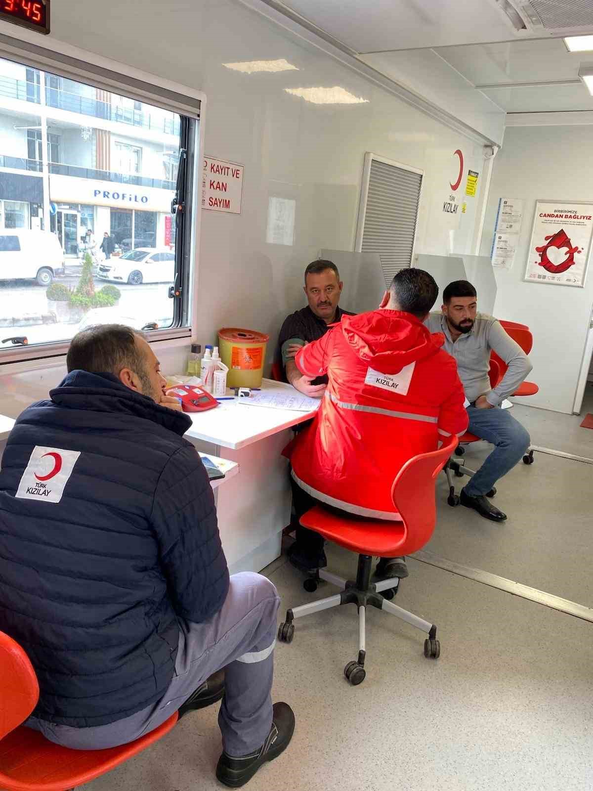 Karapınar’da kan bağışı kampanyası