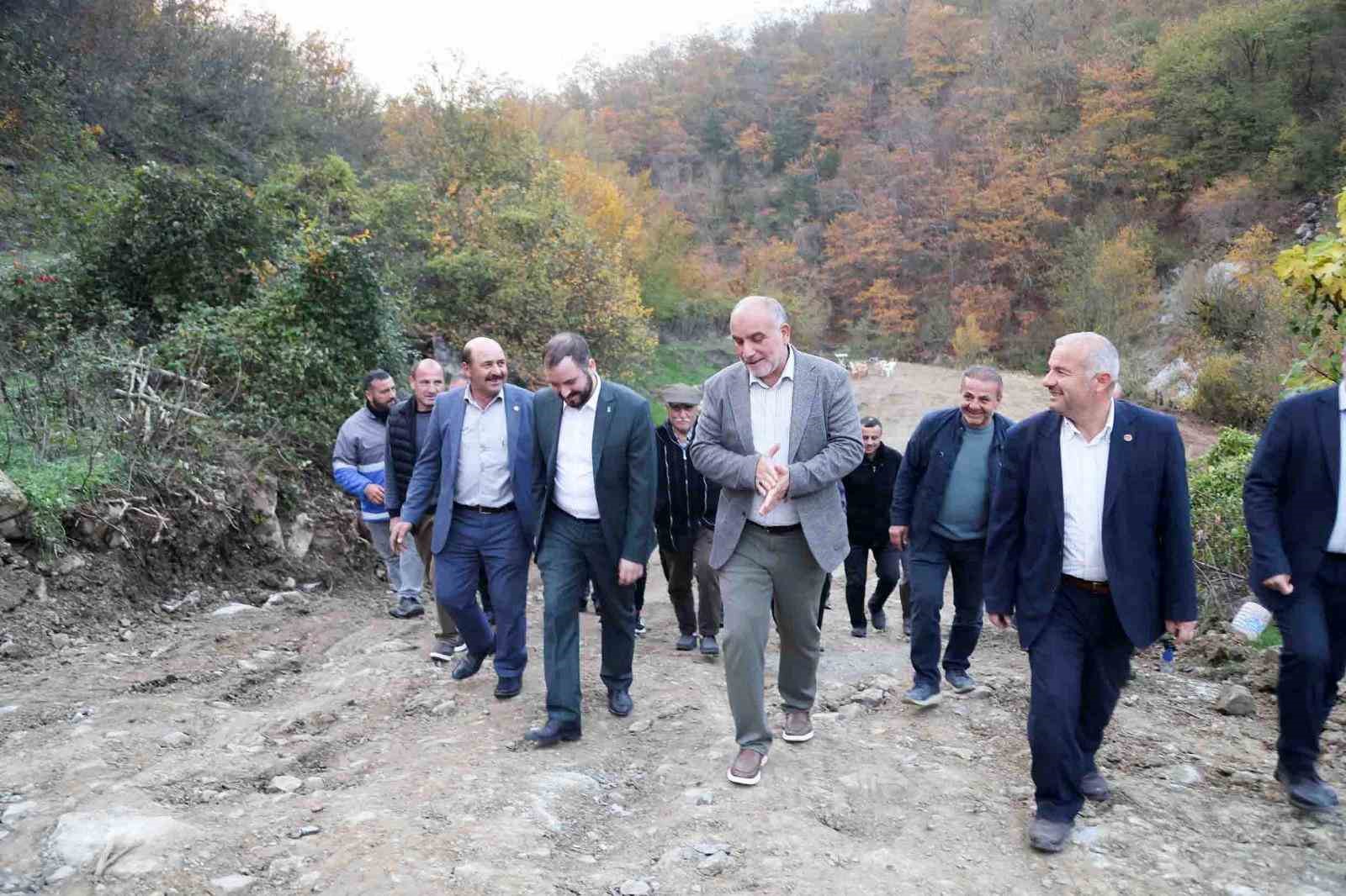 Canik’te kırsalda ulaşım ağı büyüyor