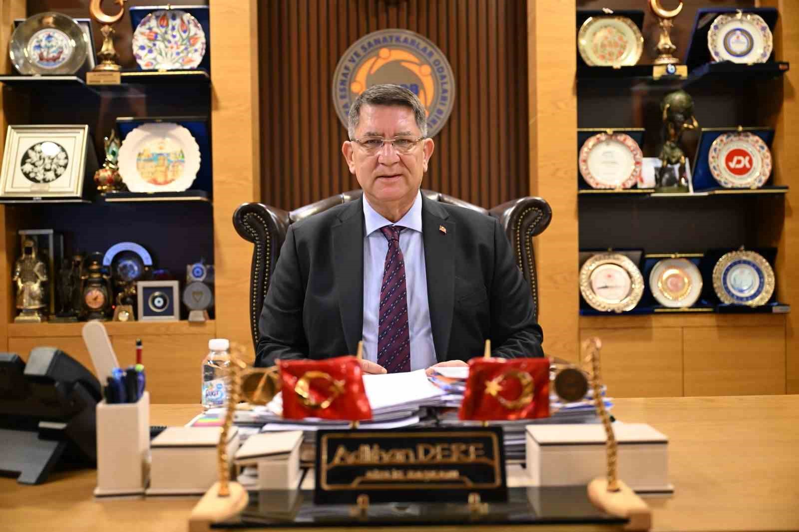 Başkan Adlıhan Dere: "Gücümüz birlikten, bereket yerli üretimden gelir"