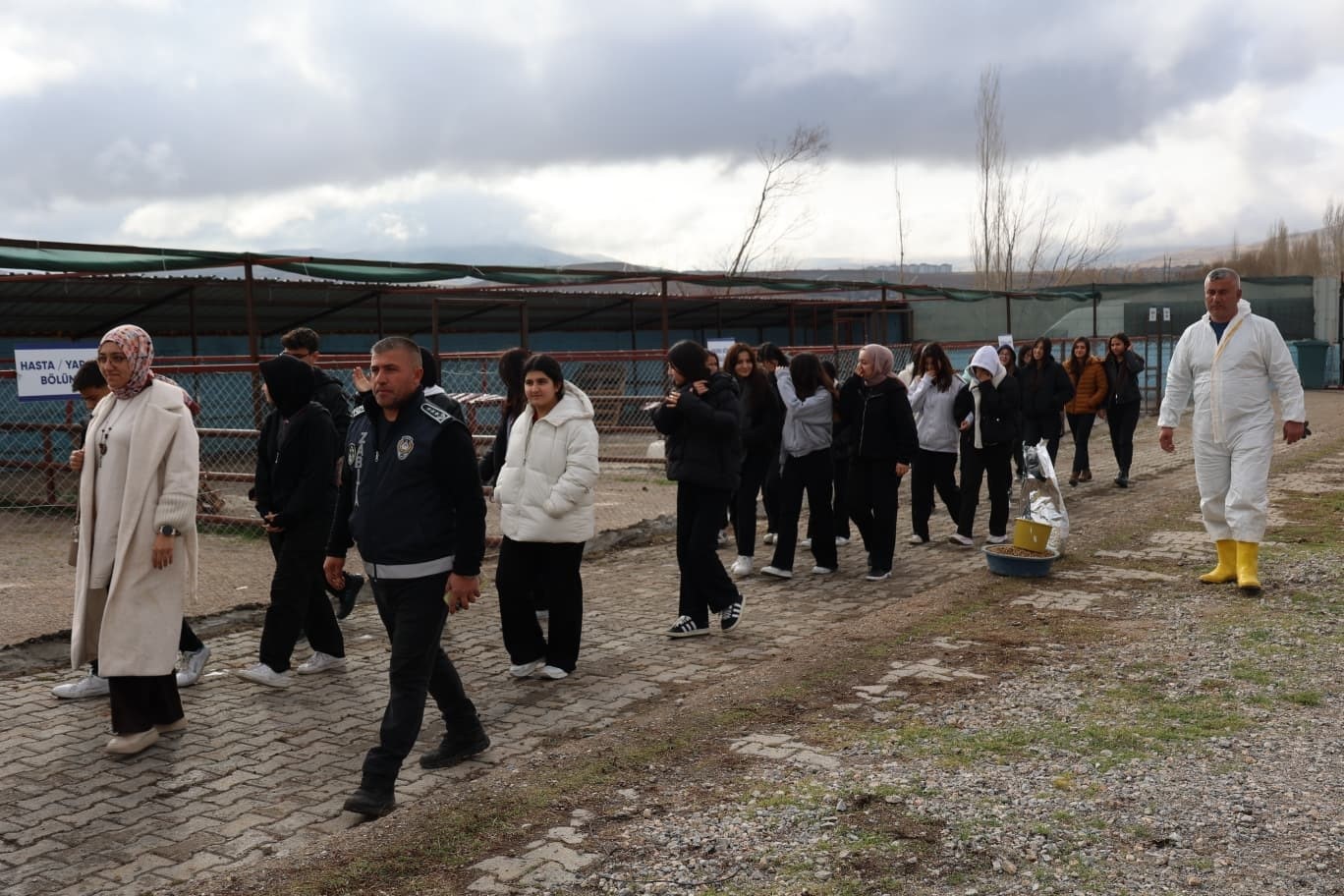 Bünyan’da öğrencilerden sokak hayvanları için anlamlı etkinlik
