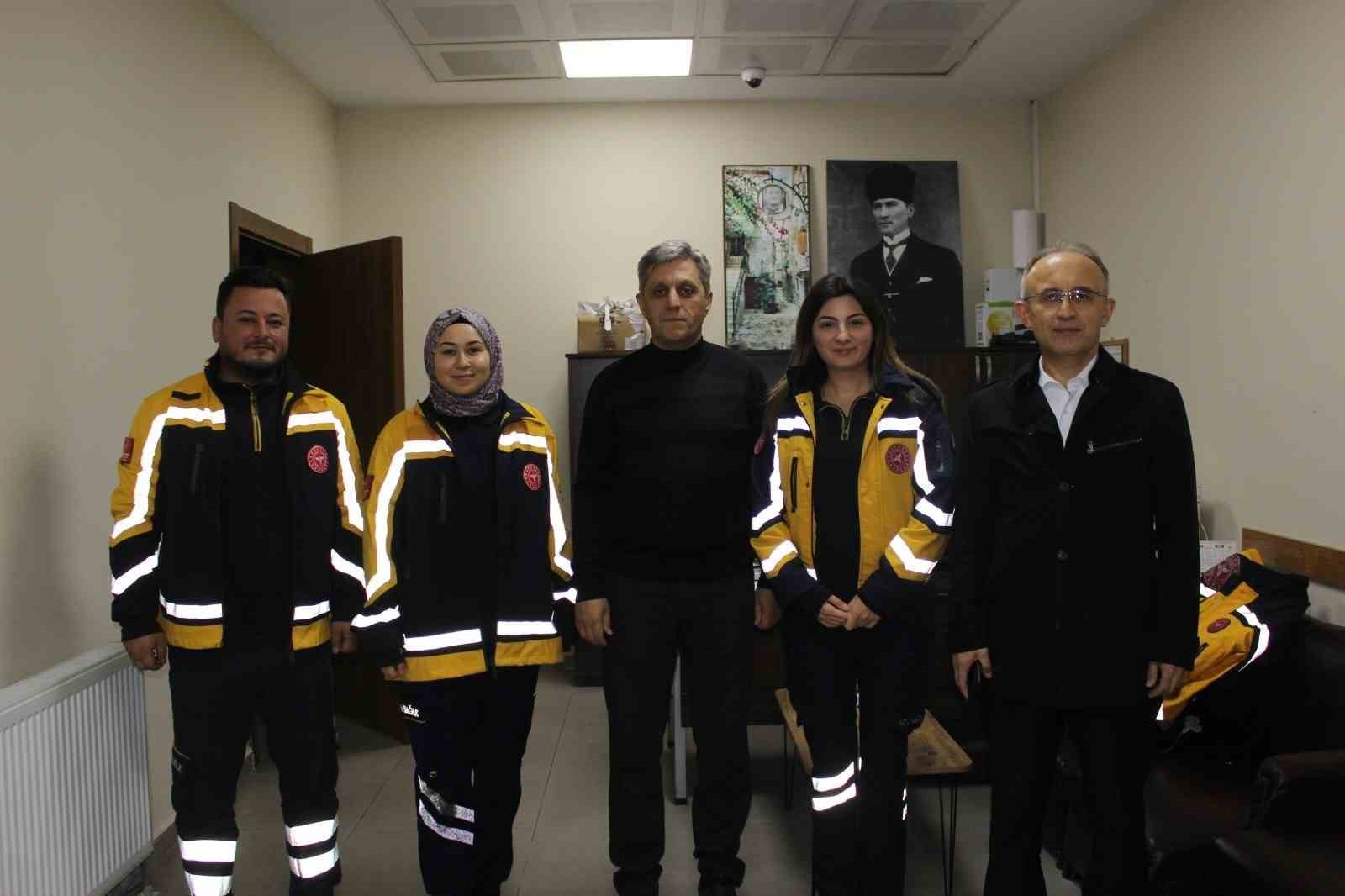 Çaycuma Devlet Hastanesi ve 112 istasyonlarına gece denetimi