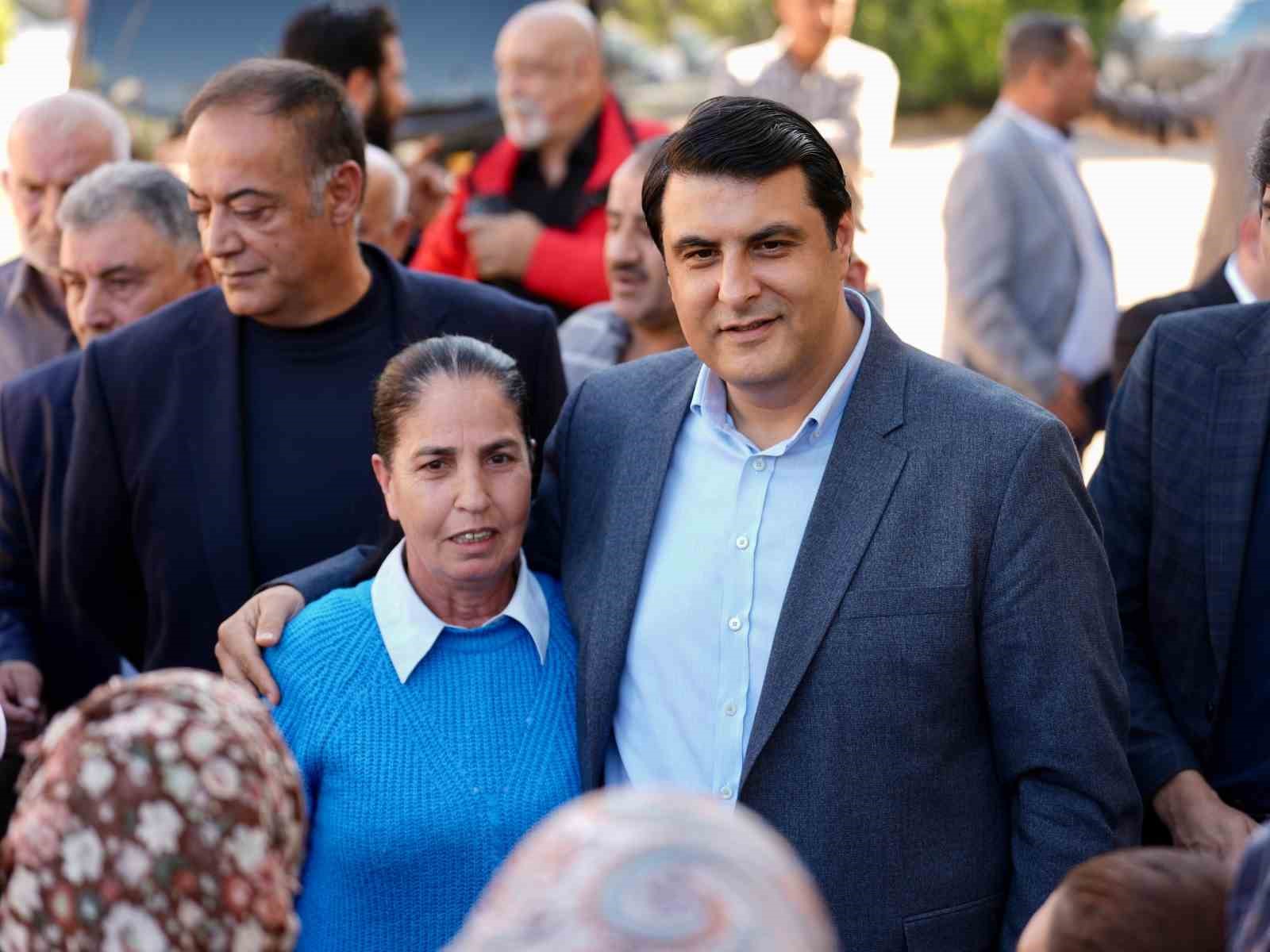 Yılmaz, Mevlana Mahallesi’nde vatandaşlarla buluştu