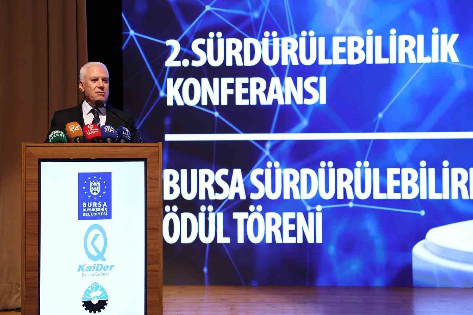 Bursa sürdürülebilirlikte Türkiye’ye öncü
