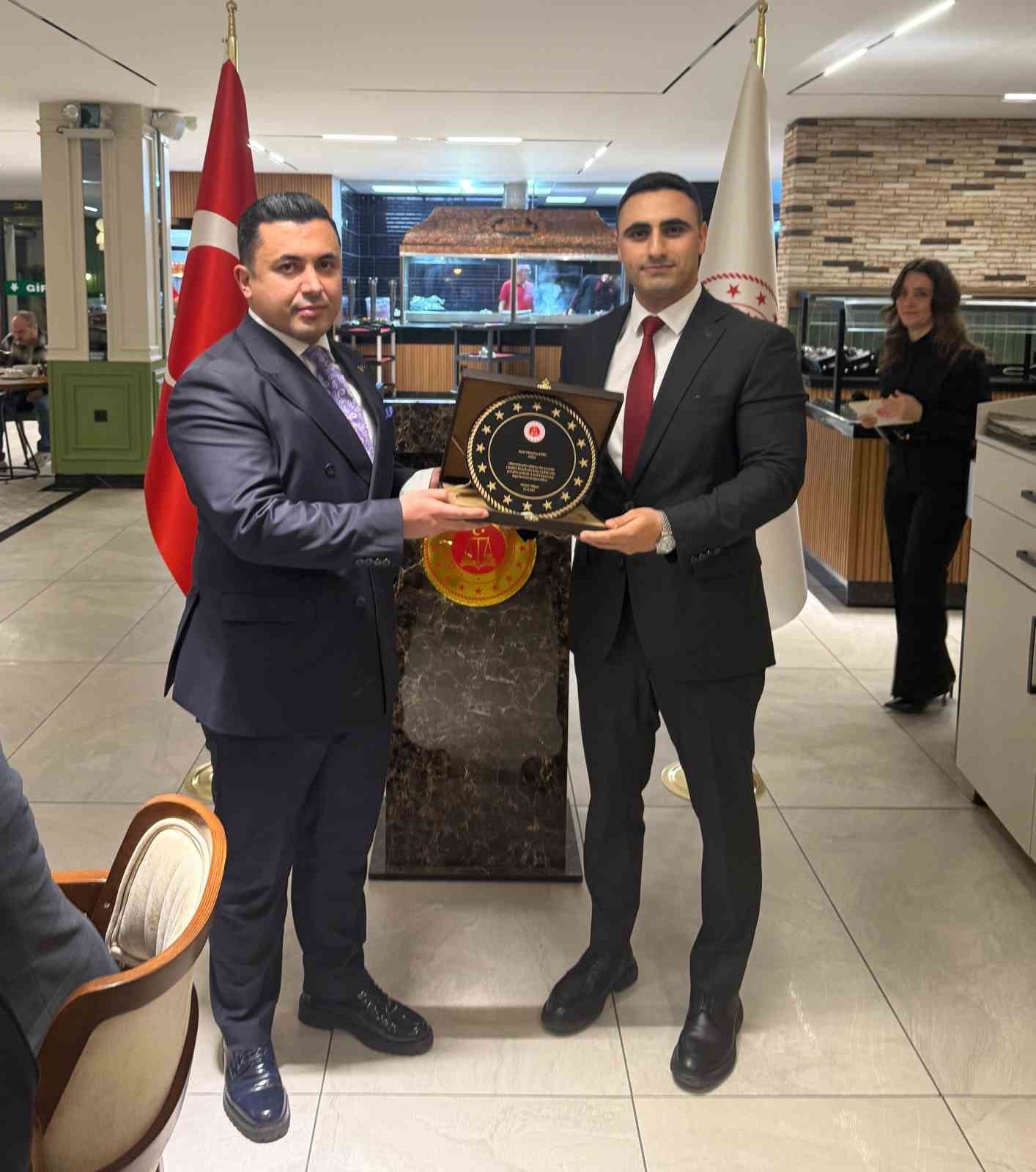 Anamur Adliyesi’nden tayin olan hakimlere veda