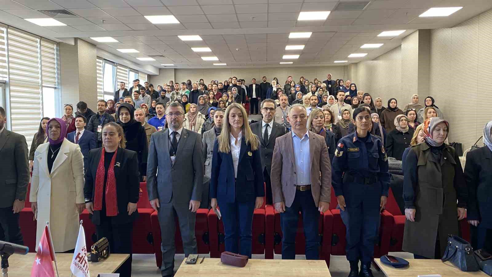 Hitit Üniversitesi’nde düzenlenen Ulusal Kadın ve Aile Sempozyumu başladı: 108 bildiri sunulacak