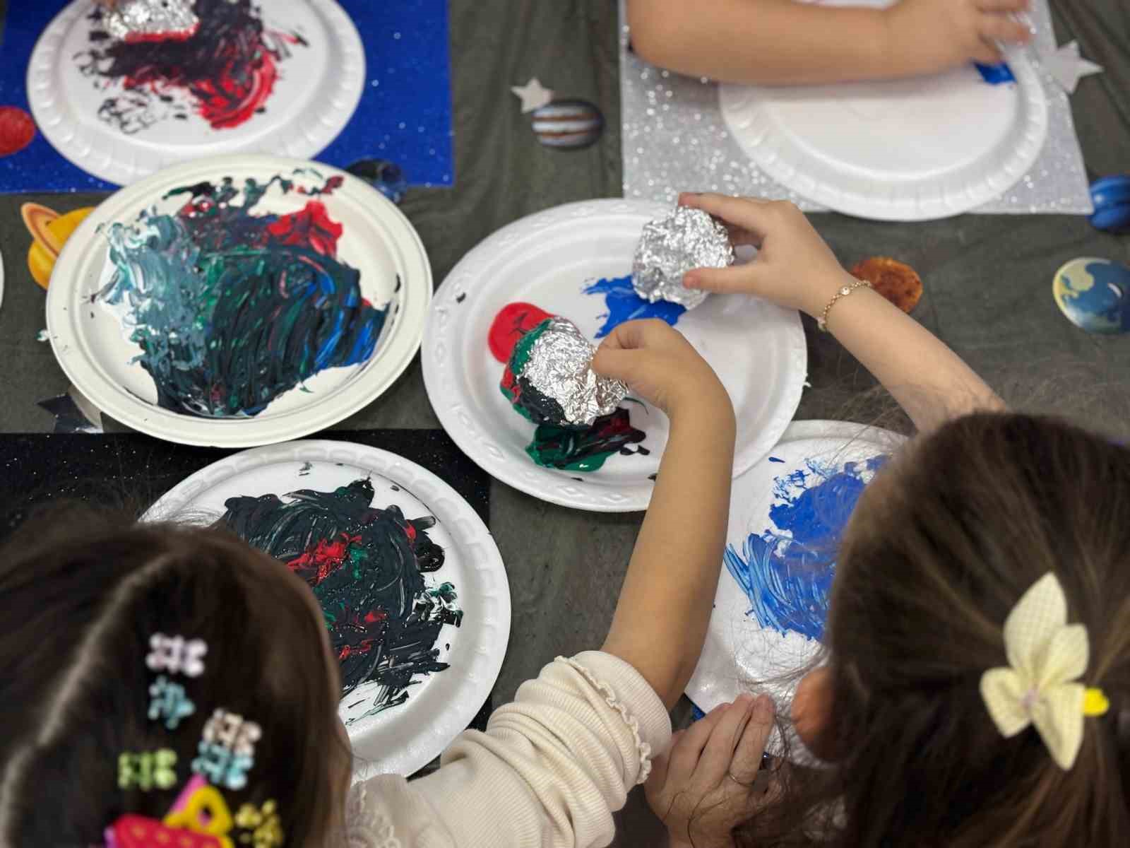 Sincan Belediyesi’nden miniklere uzay temalı etkinlik