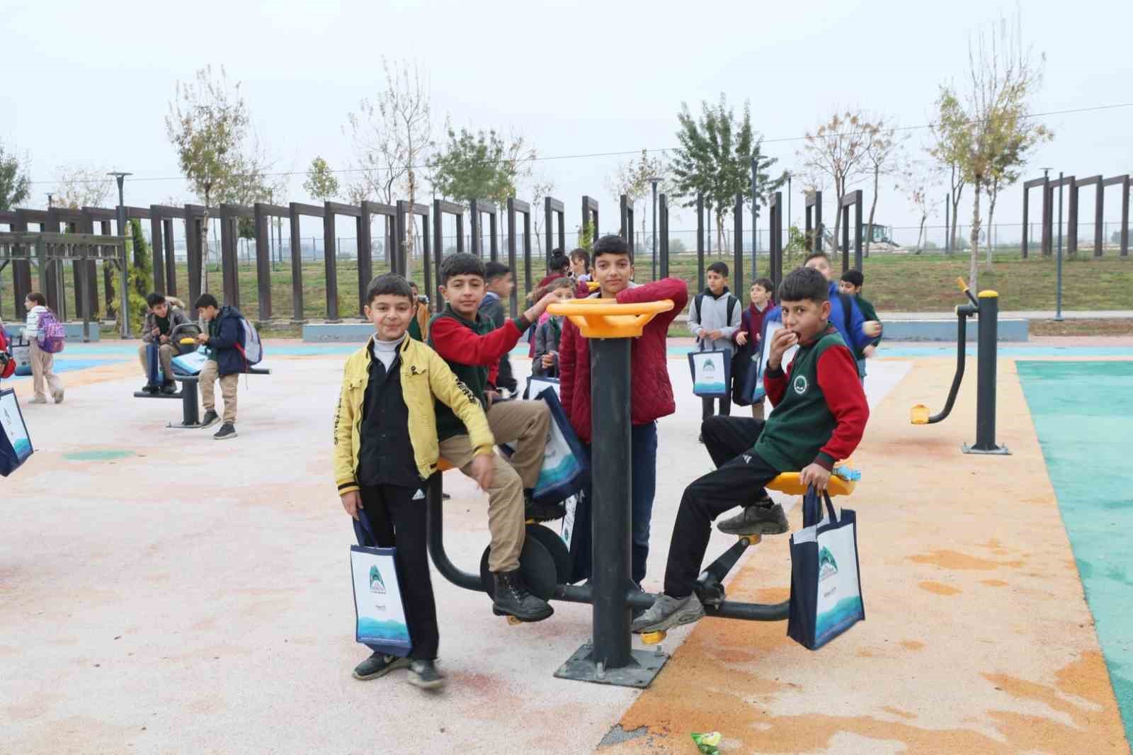 Eyyübiye Belediyesi’nden öğrencilere temizlik bilinci eğitimi