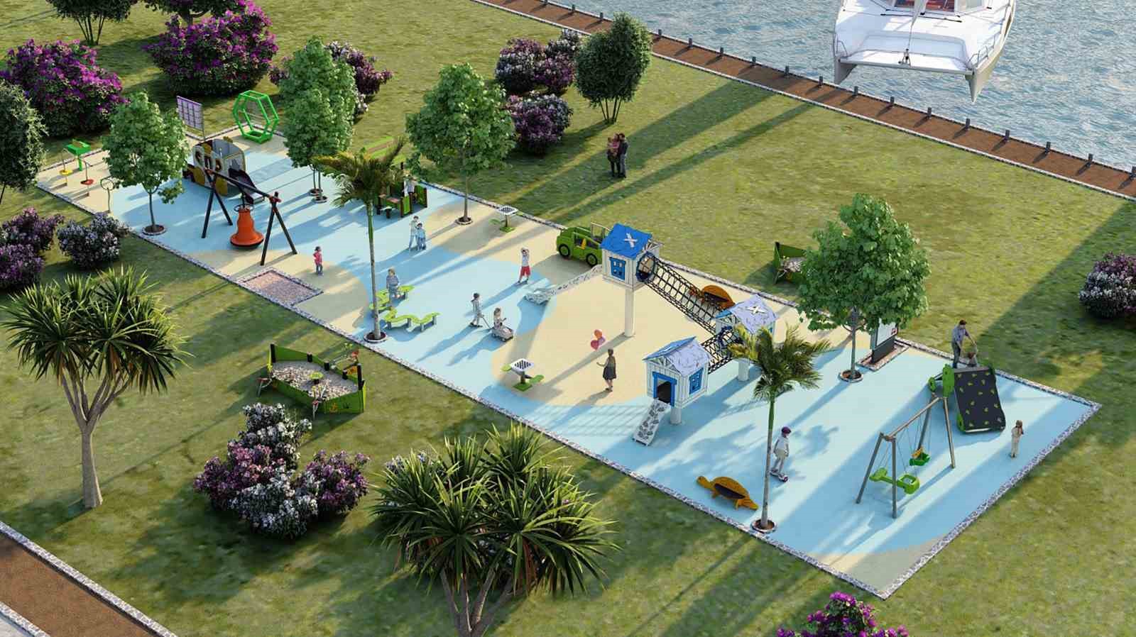 Muğla Büyükşehir’den Bodrum’un kalbine ‘Gelişim Odaklı Oyun’ alanı