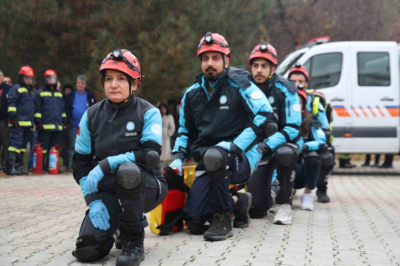 Elazığ’da deprem ve yangın tatbikatı gerçekleştirildi