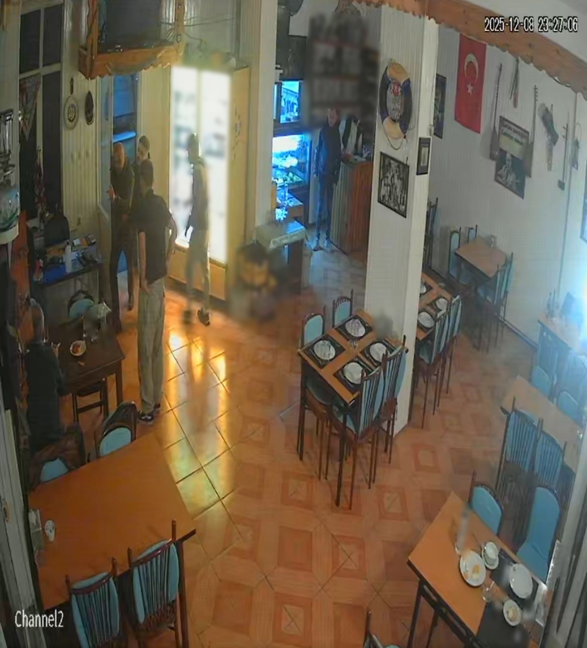 Trabzon’da restorandaki silahlı saldırının görüntüleri ortaya çıktı