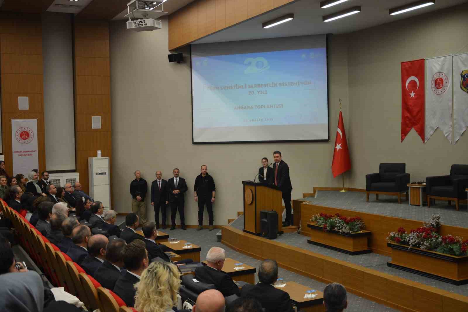 Ankara’da "Türk Denetimli Serbestlik Sisteminin 20. Yılı Toplantısı"