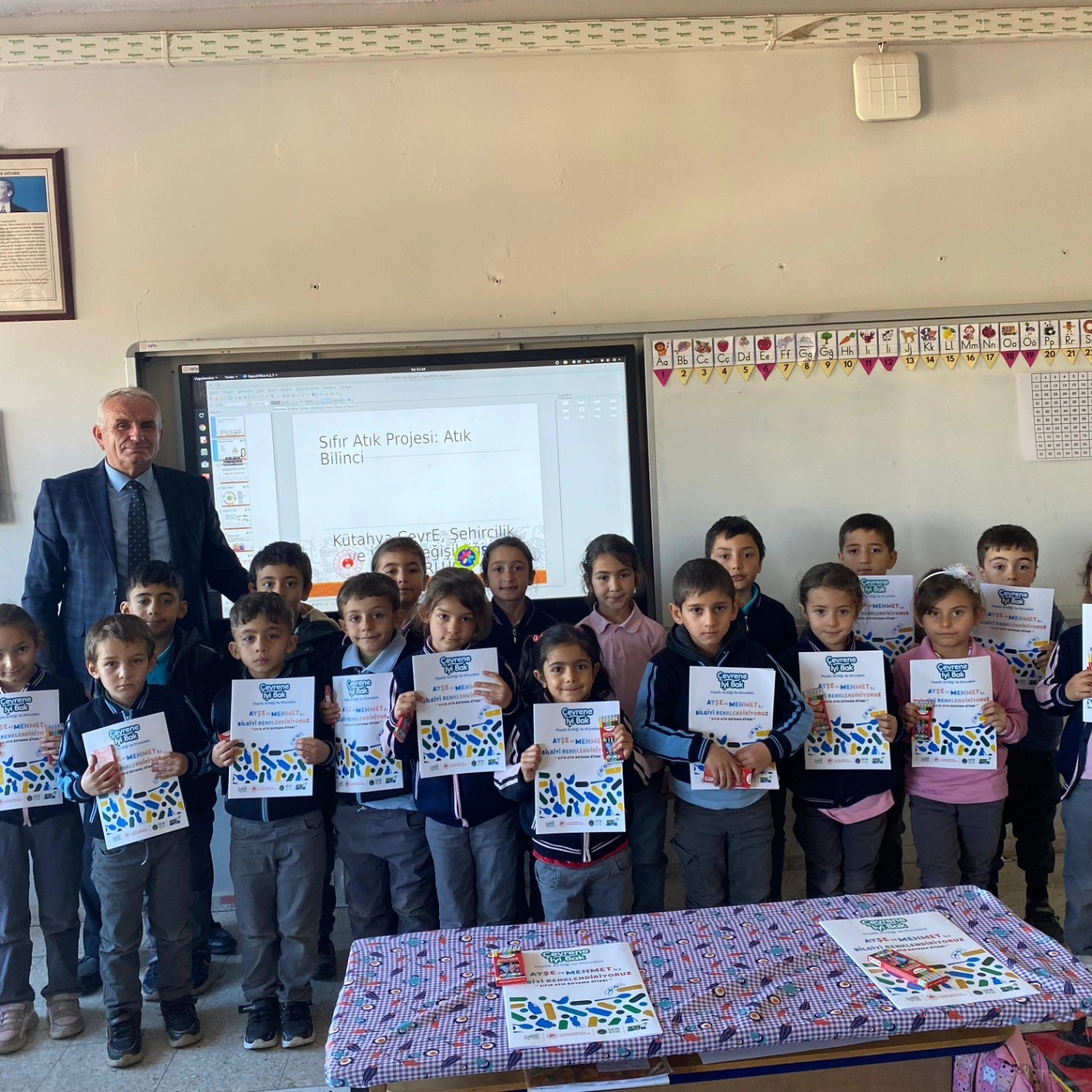 Kütahya Örenköy İlkokulu’nda sıfır atık eğitimi
