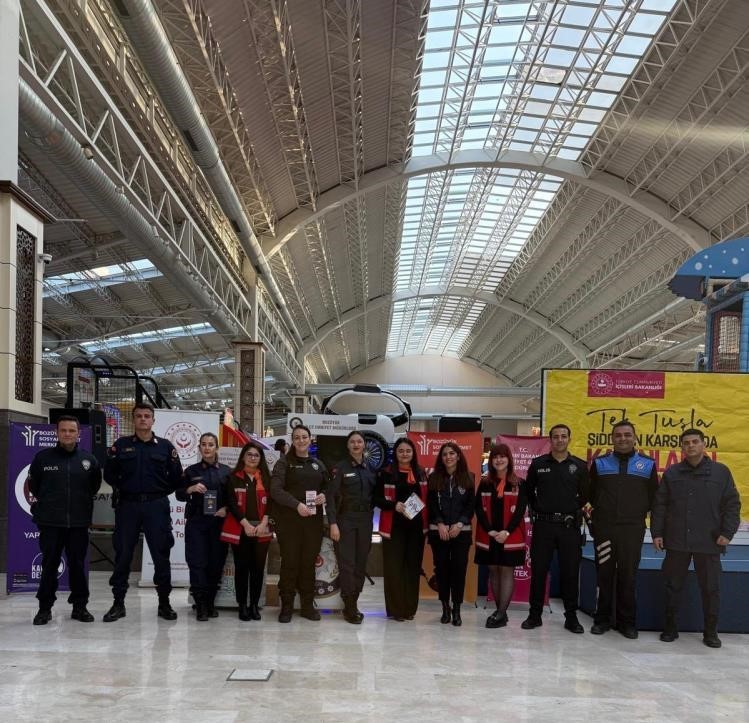 Bozüyük’te şiddetle mücadele bilgilendirmesi