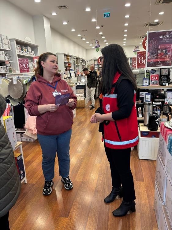 Bozüyük’te şiddetle mücadele bilgilendirmesi