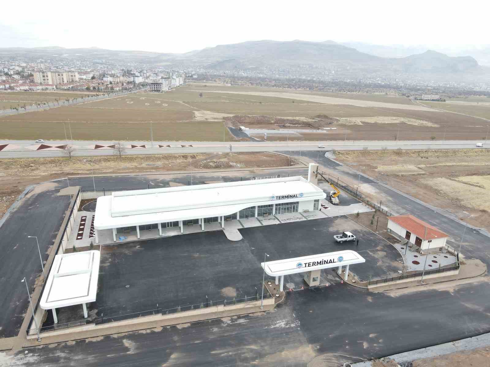 Develi’ye kazandırılan terminal binası hizmete hazır