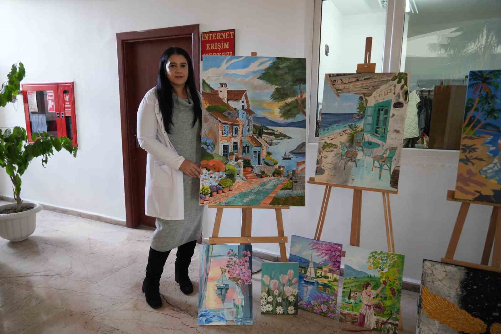 Sanatla yaralarını sardı: Selda Güneş resimle hayata yeniden tutundu
