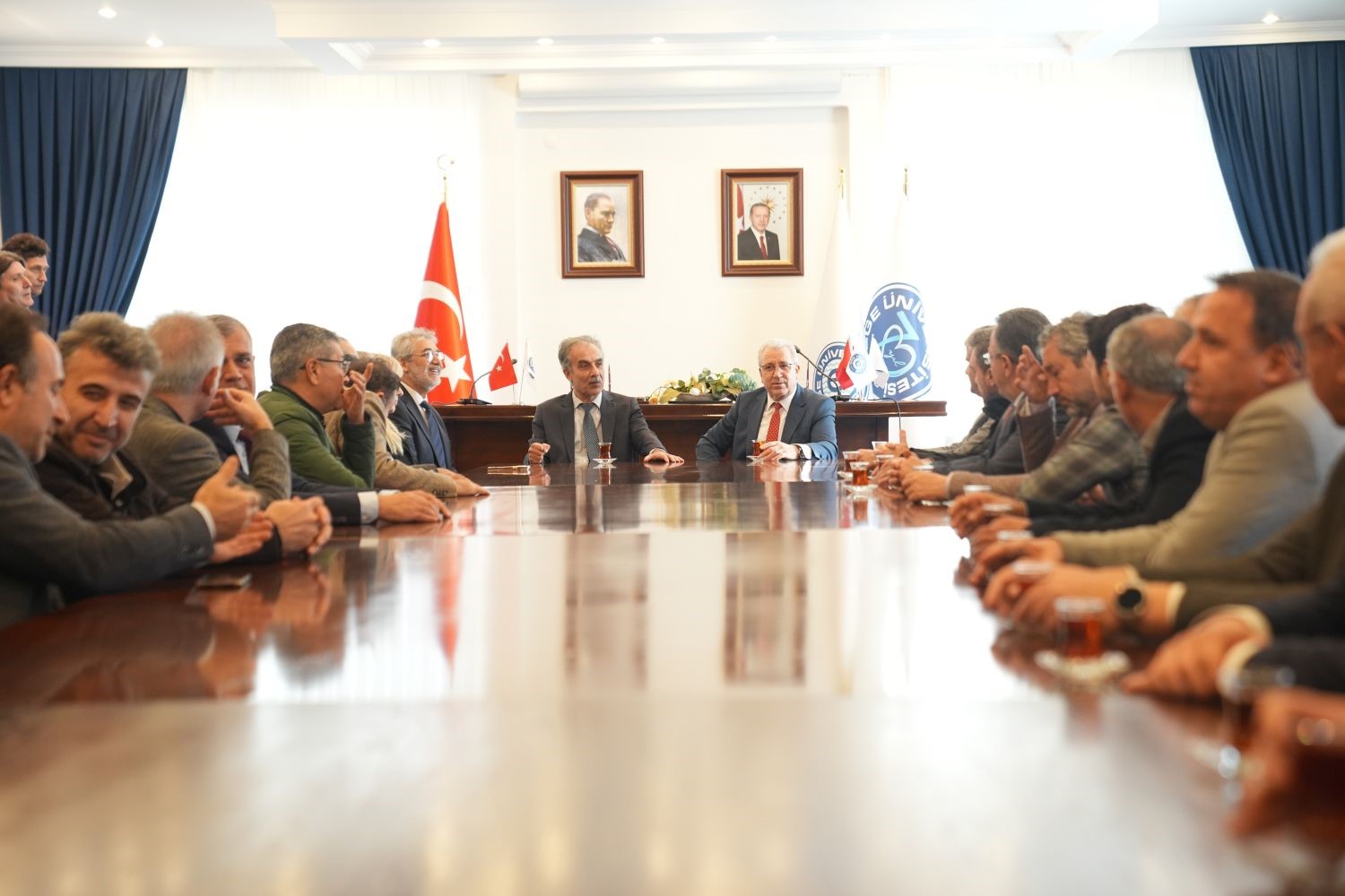 Ege Üniversitesinin yeni rektörü Prof. Dr. Musa Alcı göreve başladı
