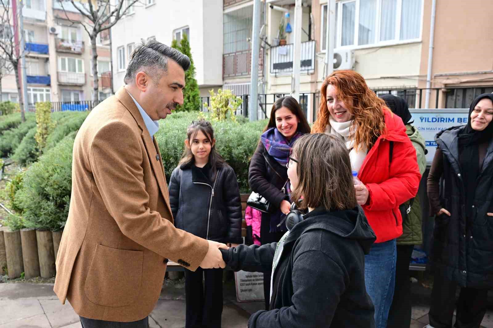 Başkan Yılmaz’dan komşu ziyareti
