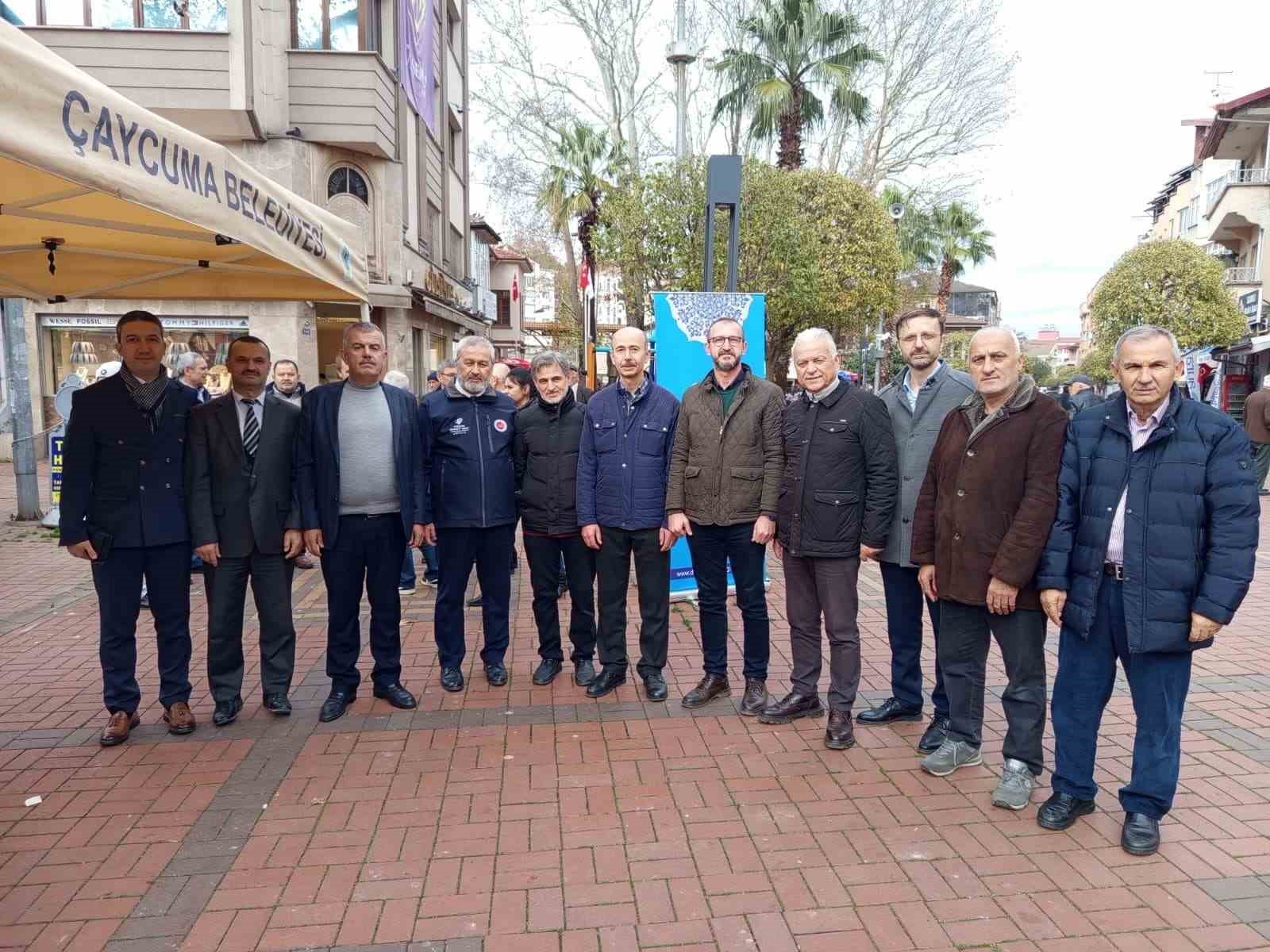 Çaycuma’da "Gazze Yararına Hayır Çarşısı" kuruldu
