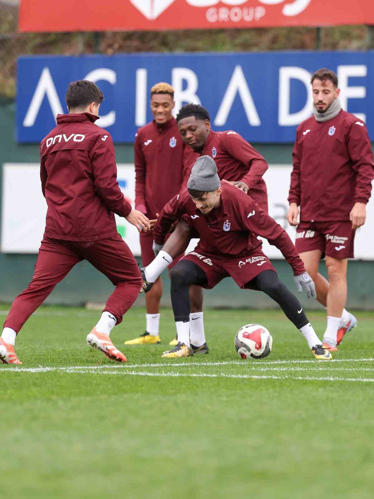 Trabzonspor’da Savic, takımla çalıştı