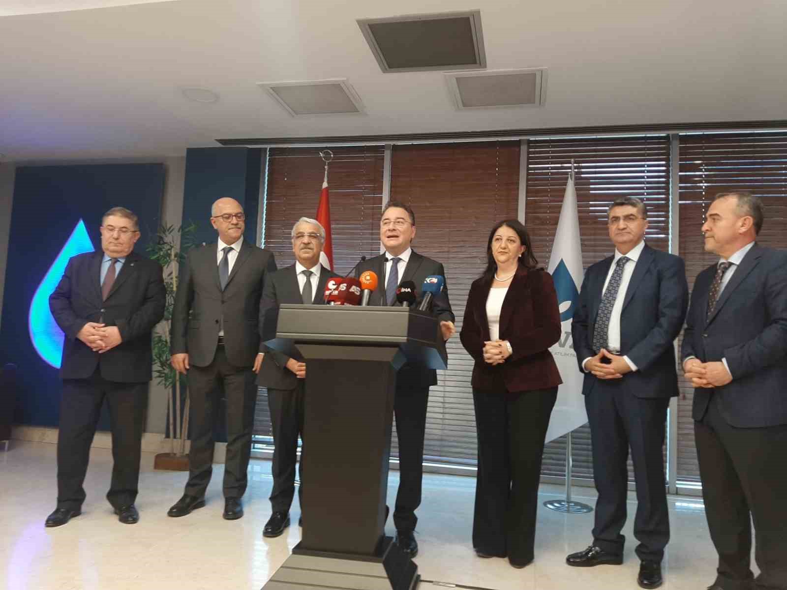 DEM Parti heyeti, DEVA Partisi ile görüştü