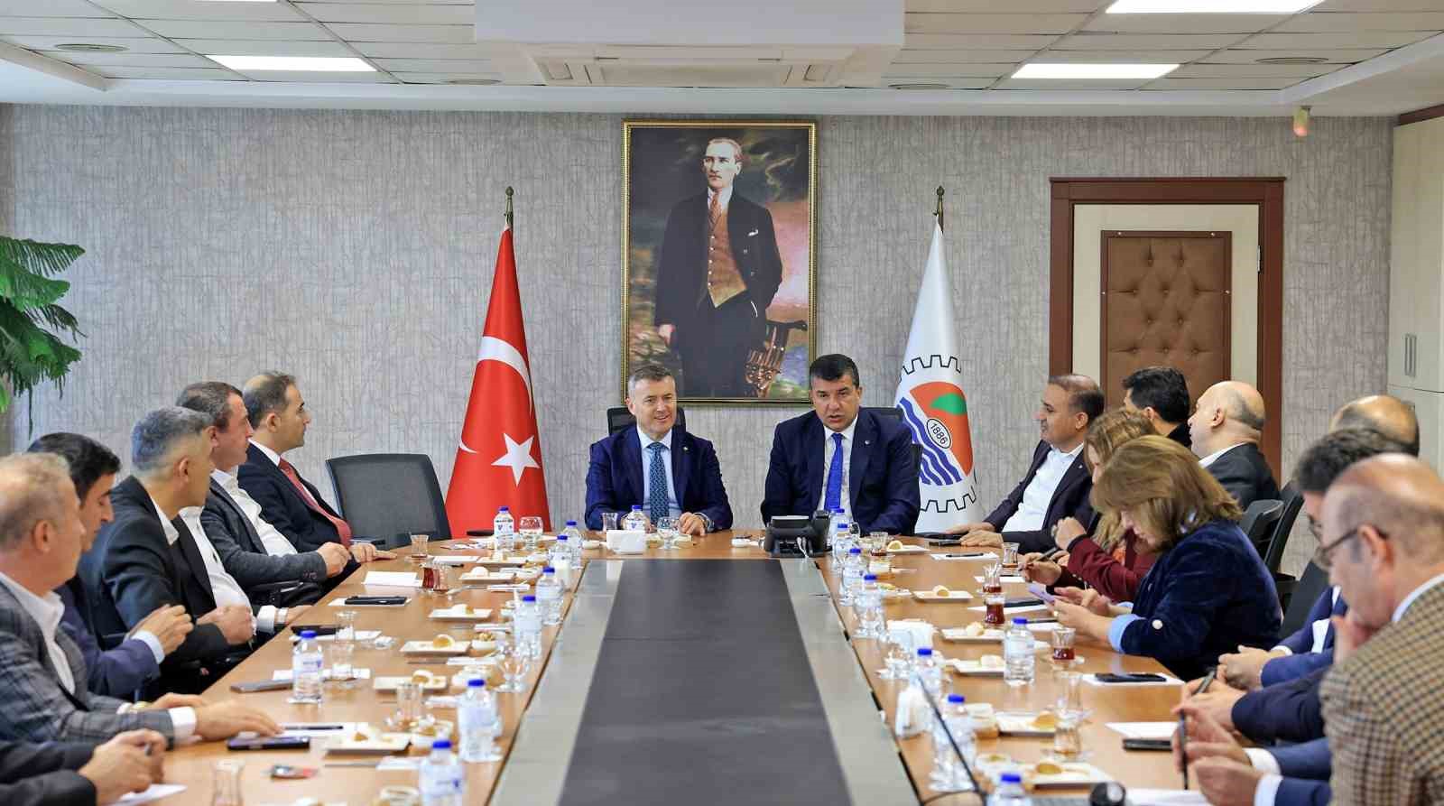 Mersin iş dünyası Doğu Anadolu’daki yatırım fırsatlarını radarına aldı