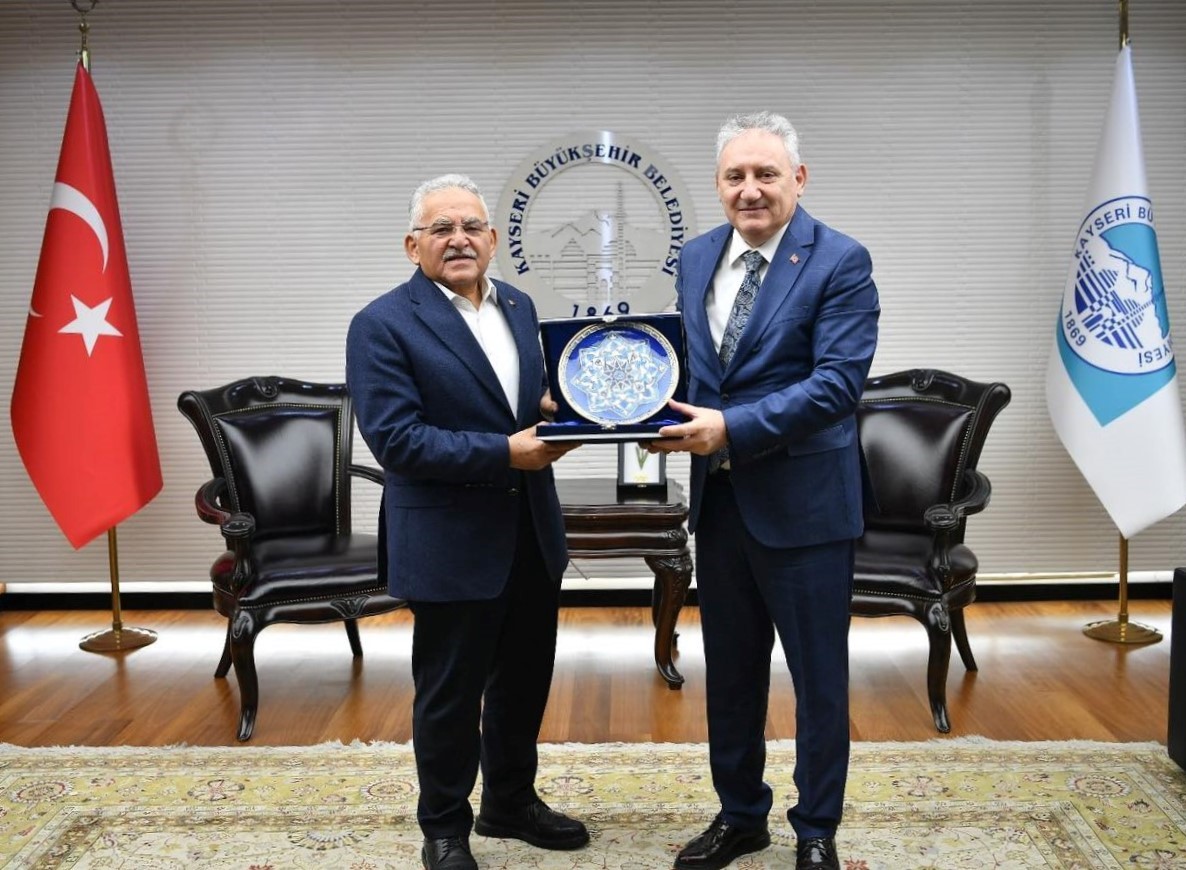 Başkan B&uuml;y&uuml;kkılı&ccedil;, Tarım Reformu Genel M&uuml;d&uuml;r&uuml; Yıldız&rsquo;ı ağırladı
