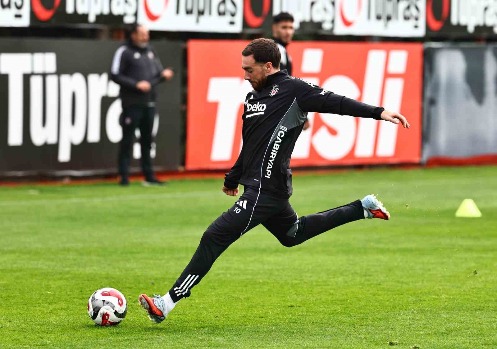 Beşiktaş, Trabzonspor maçının hazırlıklarına devam etti