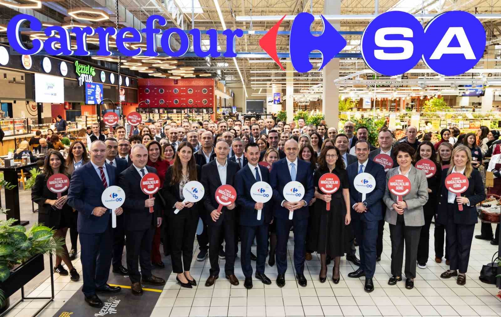 CarrefourSA, 12 Aralık Mağazacılar Günü’nü 15 bin çalışanı ile kutladı