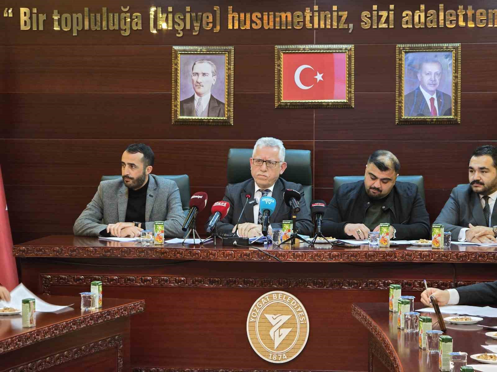 Yozgat Belediye Meclisi toplantısında gerginlik yaşandı