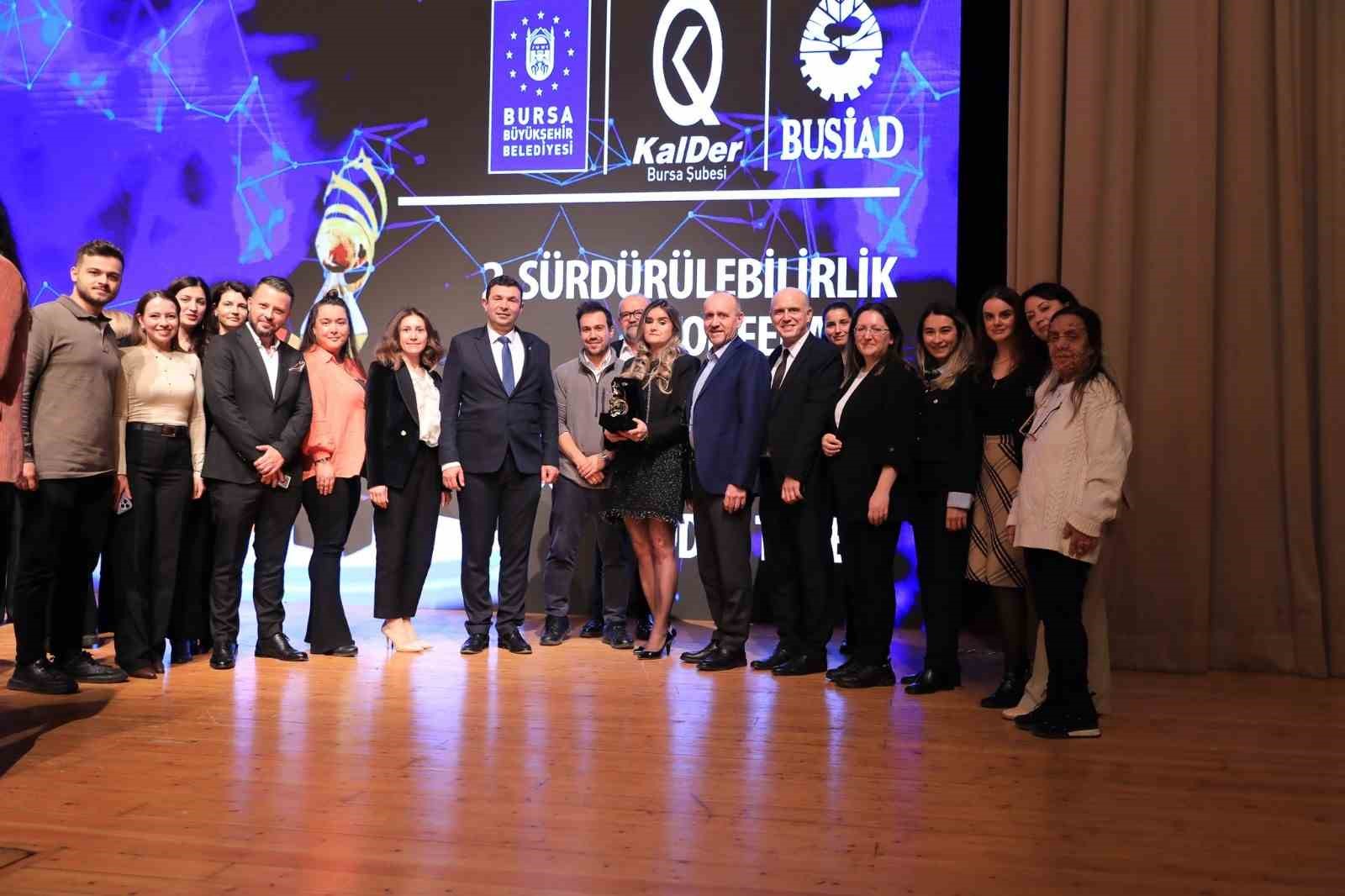 Sürdürülebilirlik ödülleri sahiplerini buldu