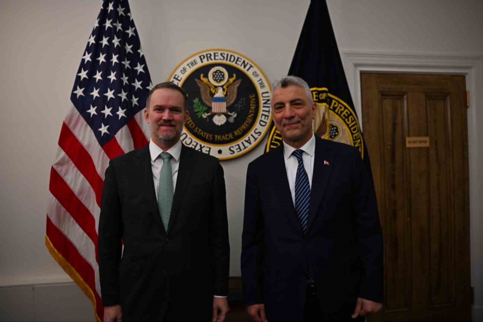 Bakan Bolat, ABD Ticaret Temsilcisi Greer ile görüştü