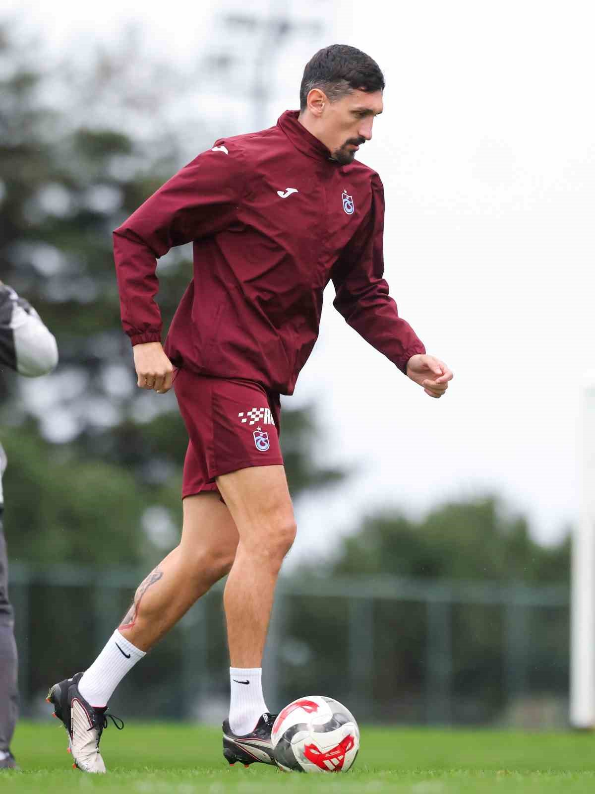 Trabzonspor’da Savic, takımla çalıştı