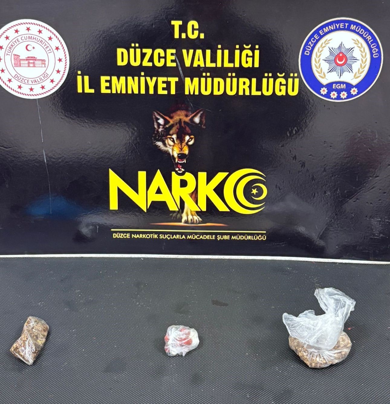 Düzce’de uyuşturucu operasyonu 1 tutuklama