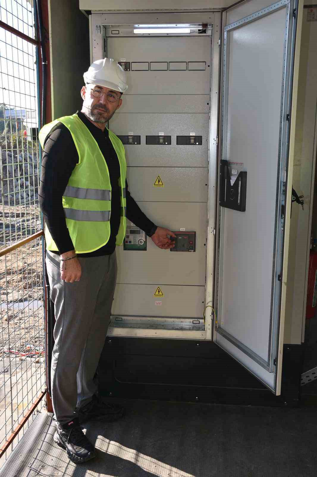 Germencik Belediyesi’nin güneş enerji sistemi devreye alındı