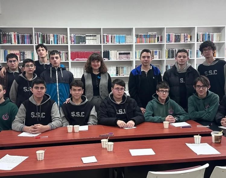 Kütahya Şehit Selim Cansız AİHL’de öğrenci, yazar buluşması