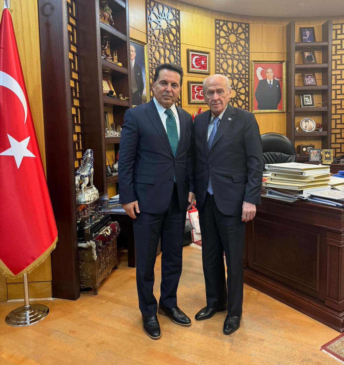 Özer’den Bahçeli’ye ziyaret: "Kutuplaşmayı geride bırakıp kucaklaşma zamanı"
