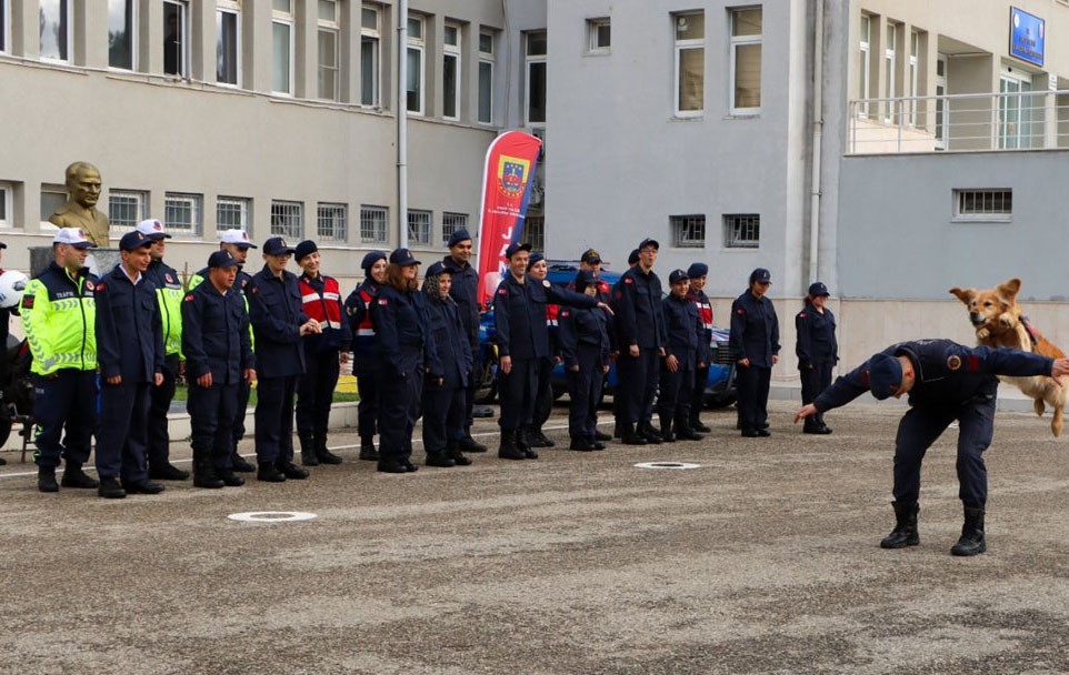 Sinop’ta jandarma özel misafirlerini ağırladı