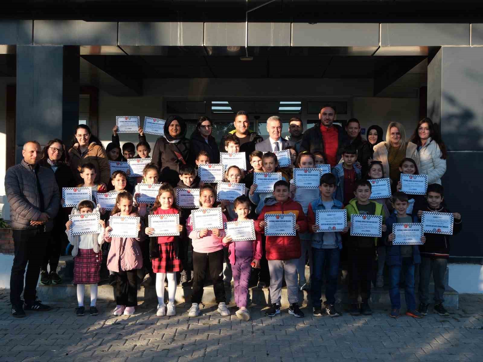 Gençlik Merkezi’nde satranç kursu tamamlandı