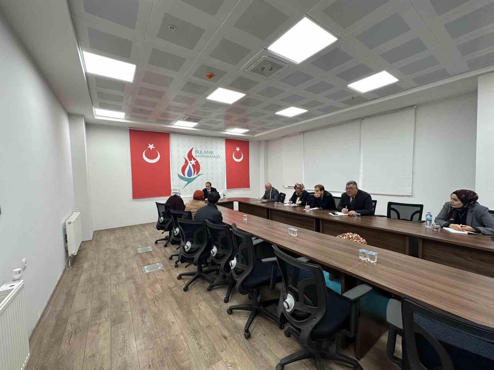 Bulanık’ta "Halk Günü" toplantısı yapıldı