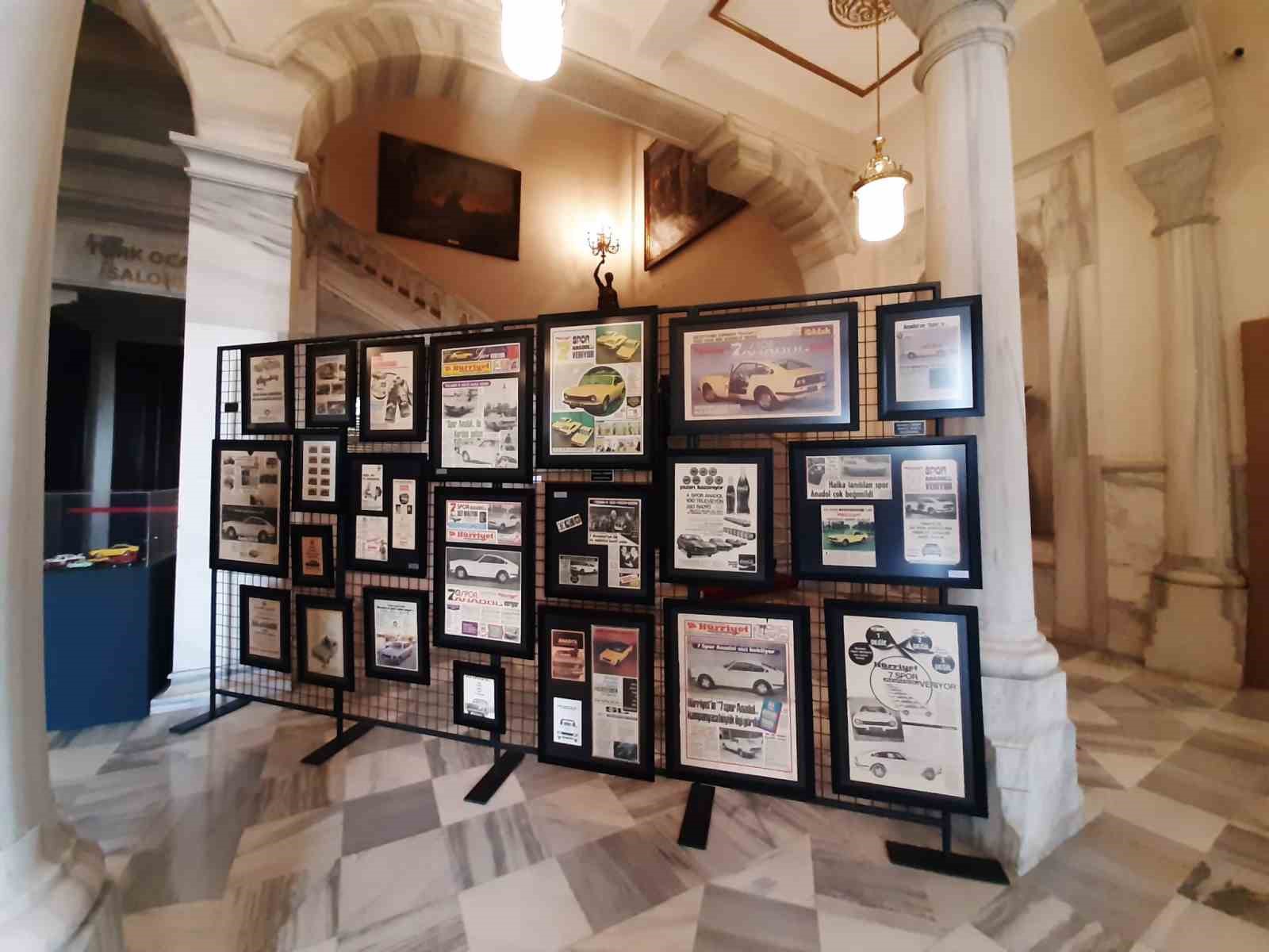 Anadol araçlarının sergilendiği ’Anadol’un Doğuşu Sergisi’ ziyarete açıldı