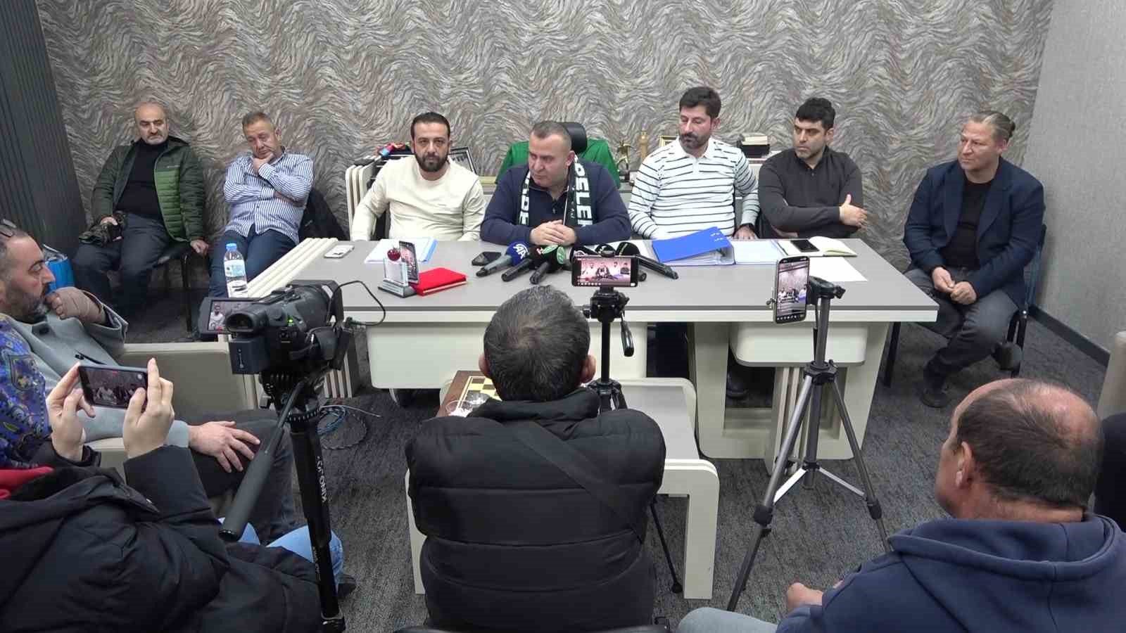 Amasyaspor’da yönetim genel kurul kararı aldı